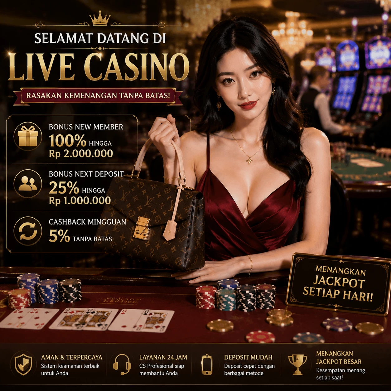Main sekolahtotow.com Menang Jackpot Besar